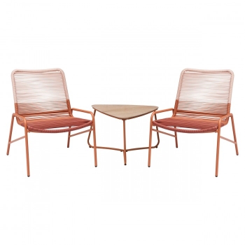 Set de mobilier de cafea pentru 2 persoane VICHY